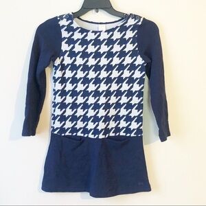 Gymboree Navy Geometric Printed Dress